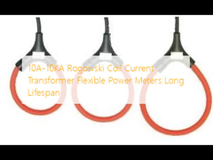 10A-10KA Rogowski Coil Current Transformer Flexible Power Meters Long Lifespan